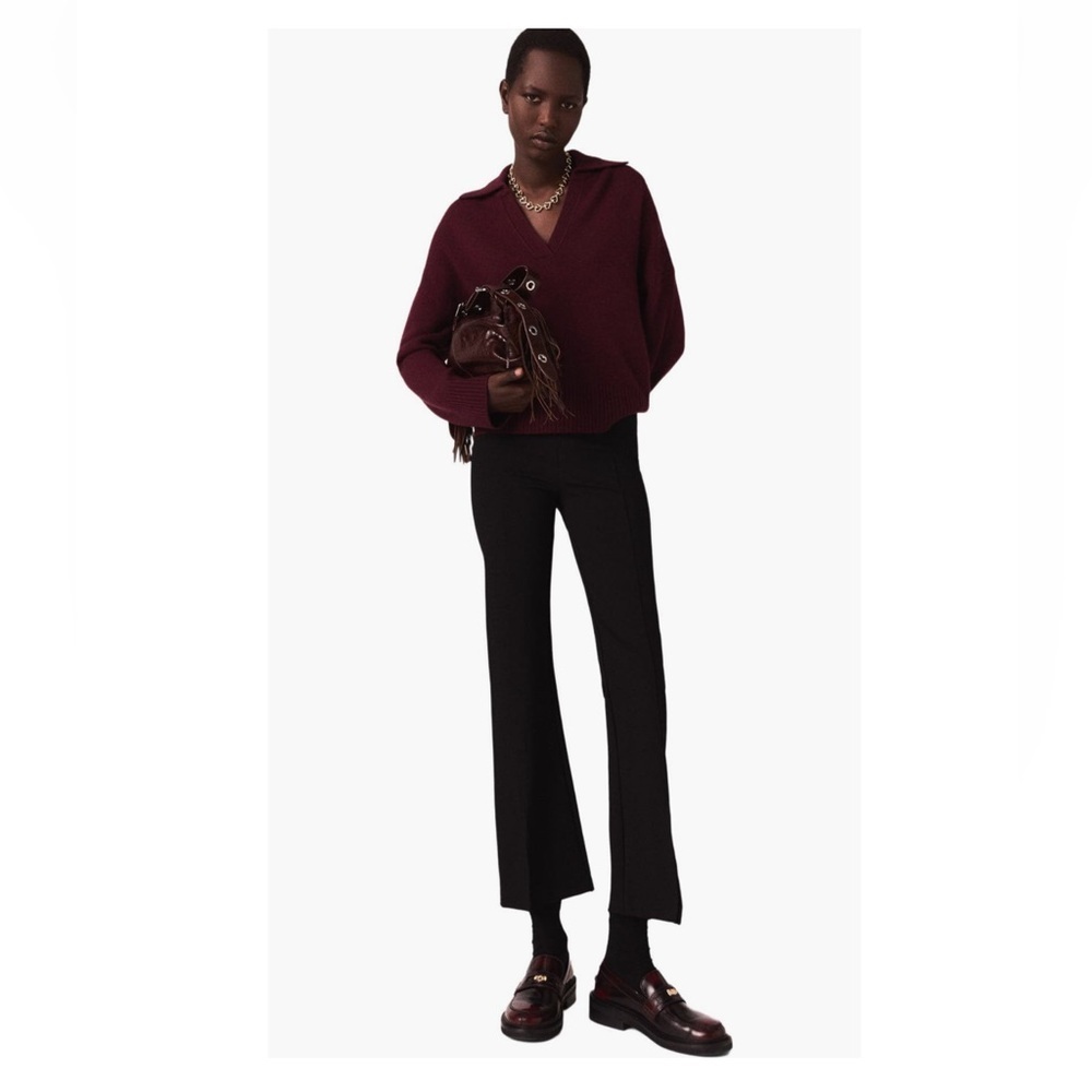 Maje Split Hem Trouser